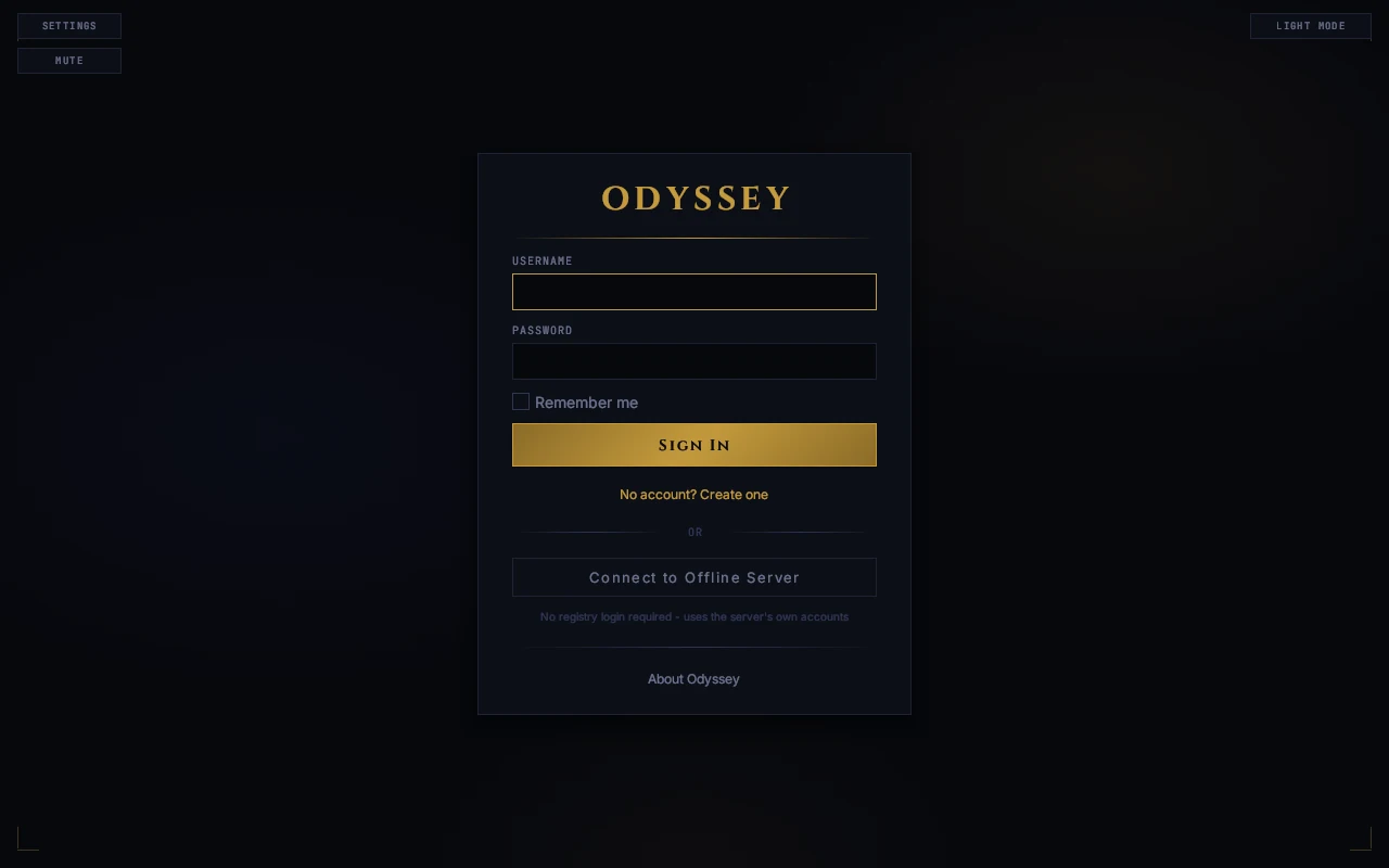 The new sign-in screen